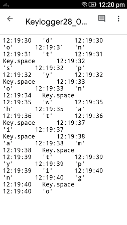 Keylogger command, whatsapp cloud remote